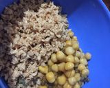 Foto del paso 2 de la receta: Hamburguesas de soja texturizada y garbanzos 🍔♥️