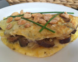 Foto del paso 5 de la receta: Omelette de berenjenas salteadas y mozzarella