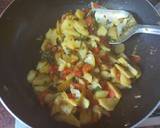 Potato with spring onion fenugreek leaves recipe step 1 photo