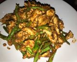 รูปขั้นตอนการทำที่ 2 ของ ไก่ผัดพริกแกง