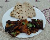 A picture of step 7 of Masala Lauki.