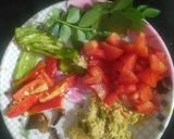 A picture of step 4 of Dal Dhokli.