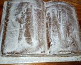 A picture of step 29 of Bible fruitcake.