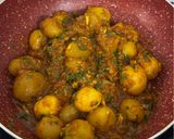 A picture of step 15 of Spicy, Flavorful & Super Tasty Kathiyawadi Lasaniya Batata.