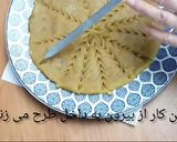 عکس مرحله 5 از دستور حلوا زعفرانی و کاکائویی