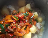 A picture of step 5 of Irish potato porridge.
