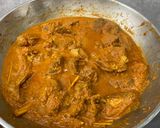A picture of step 3 of Beef Rendang.