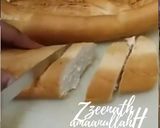 A picture of step 1 of Zucchini Garlic Bread.