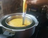 A picture of step 6 of Instant Khaman Dhokla.