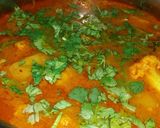 A picture of step 6 of Cauliflower potato satvik sabji.