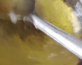 A picture of step 1 of Besan Ladoo.