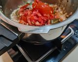 A picture of step 3 of Corn Pulao.