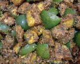A picture of step 3 of Mango pickle.