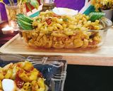 A picture of step 7 of Savory, Spicy Tikka Macroni 🍝🍊🍊🍜.