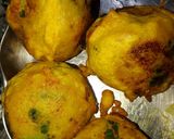 A picture of step 3 of Vada pav.
