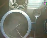 A picture of step 3 of Punjabi Pind (Village) Style ~ Sarson ka saag aur Makki ki Roti.