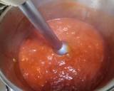 Foto del paso 7 de la receta Cena rápida de chuletas de Sajonia con tomate y pimientos