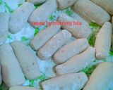 Foto langkah ke 3 dari resep Pempek ikan tenggiri papan.