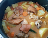 Foto del paso 8 de la receta: Guisadillo de patatas con carne y Níscalos en Monsieur Cuisine