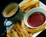 A picture of step 6 of Tea with Fries.