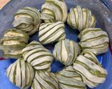Hình bước làm 5 của món Bánh Mì Trà Xanh Matcha