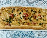 Foto del paso 8 de la receta: Banda de hojaldre con vieiras y bechamel de gambón
