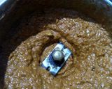A picture of step 4 of Chanya tonak dry peas curry.