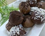 A picture of step 9 of Truffles cheesecake.