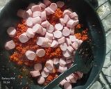 Foto del paso 2 de la receta: Alambre de salchichas y chorizo 🇲🇽😍😍
