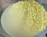 A picture of step 1 of Moong dal soup.
