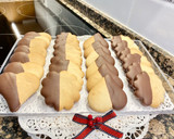 Foto del paso 14 de la receta: Galletas con mantequilla y chocolate “sin gluten”