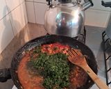 Foto del paso 4 de la receta: Lasaña de zapallitos rellena con atún y carne, espinaca 🥬🥩