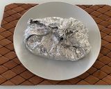 A picture of step 2 of Grilled Fresh Egg Hake Fish Curry Wrapped #airfryer.