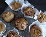 Foto del paso 6 de la receta: Muffins de Banana sin azúcar y harinas blancas