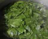 A picture of step 1 of Moong Spinach Idli.