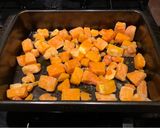A picture of step 1 of Simple squash and feta risotto.
