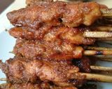 Hình bước làm 11 của món Sate xâu gà nướng đặc sản Indonesia
