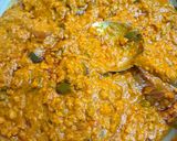 A picture of step 9 of Raw Turmeric Subji.
