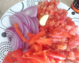 Foto del paso 2 de la receta: Pollo con salsa de chile pimiento morrón