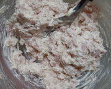 Foto del paso 1 de la receta: Relleno de crema de jamón para tarteleta salada