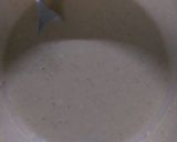 A picture of step 1 of Eggless cardamon pancakes.