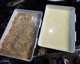 A picture of step 2 of Cheesy chicken Alfredo bake.