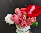 Foto langkah ke 4 dari resep Rose Crepes.