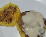 Foto del paso 8 de la receta: Arepa🫓burger🍔de pollo🥯🍗🍍🧀🧄