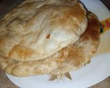 A picture of step 5 of Soft poori.