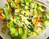 Une image de l'étape 4 de 💚 Quiche aux légumes et fromage de chèvre (végétarien).