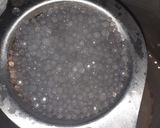 A picture of step 4 of Coconut Mango Sagoo Pudding.