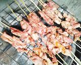 รูปขั้นตอนการทำที่ 2 ของ หมูไม้ย่าง