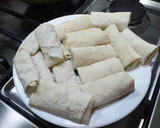 Foto langkah ke 7 dari resep Lumpia bengkuang ebi.