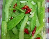 Hình bước làm 4 của món Khổ qua ngâm chua ngọt